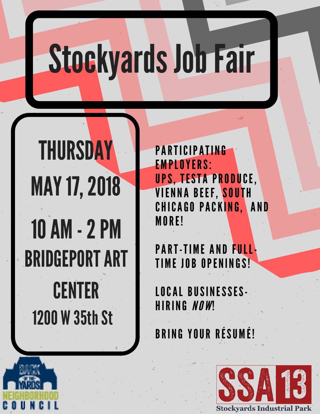 Stockyards Job Fair (SSA #13)