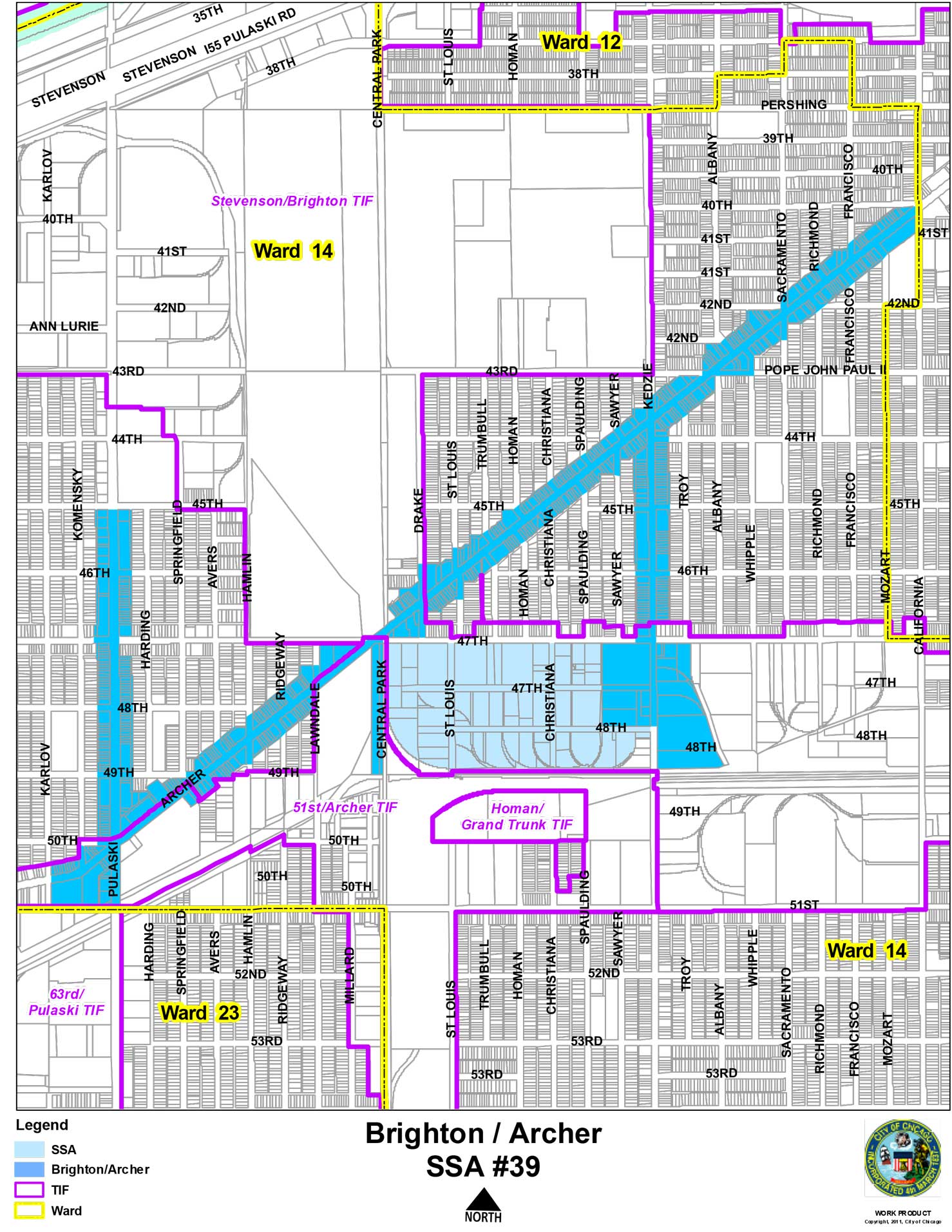 SSA 39 Brighton | Archer Map