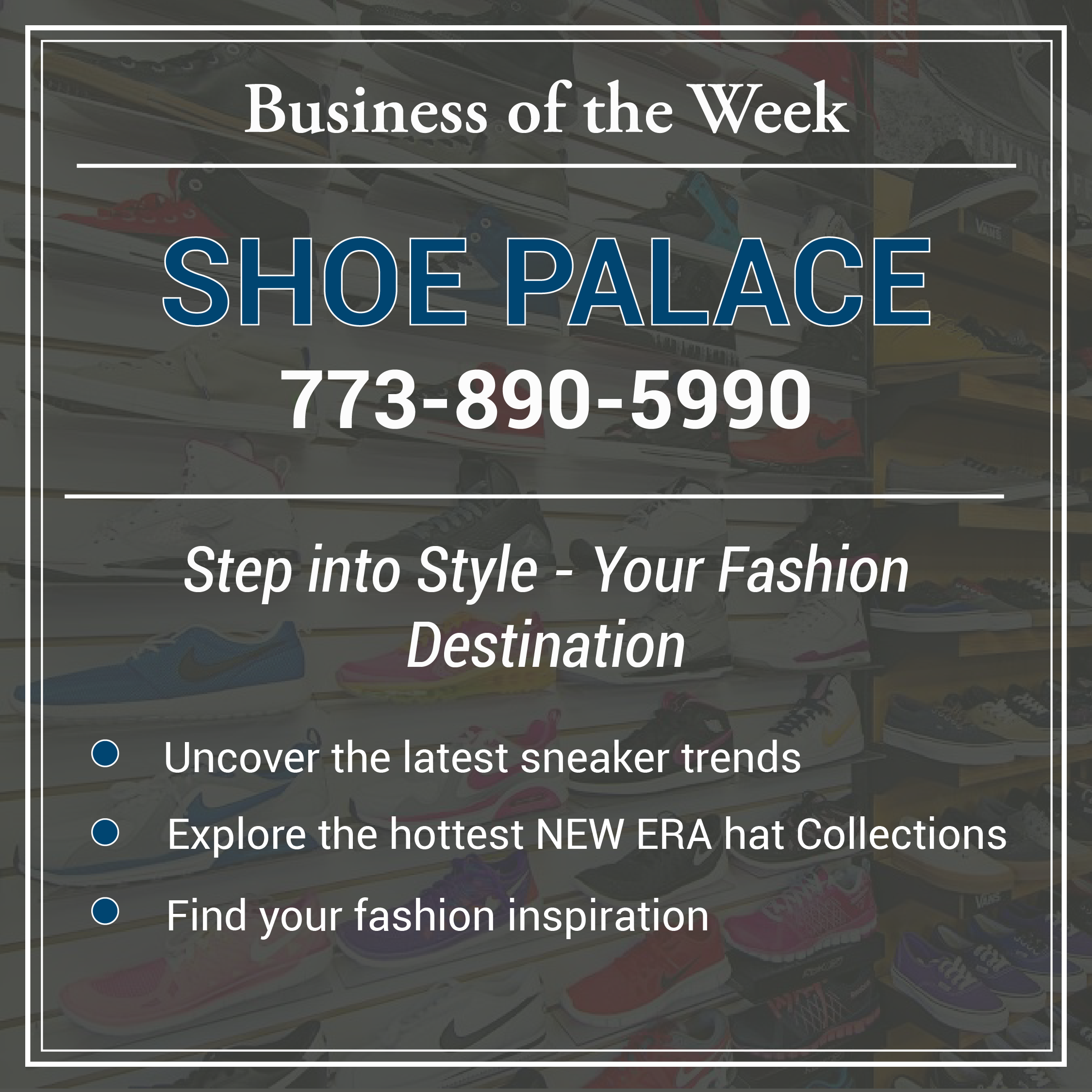 Shoe Palace Business of the week